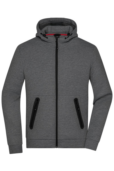 Herren sportliche Hoody Jacke